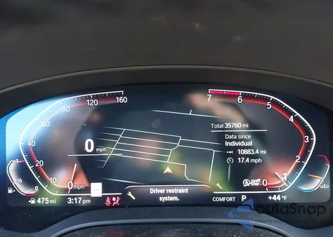 2022 BMW 530 I xDrive из США, поврежденный, VIN WBA13BJ03NWX56865